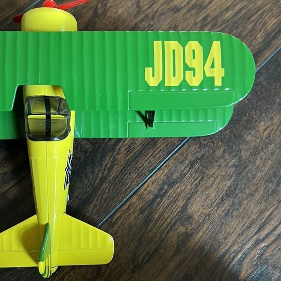 1993 EAA John Deere Airplane Bank Spec Cast Stock Number 37516 excellent Conditi - Picture 10 of 16